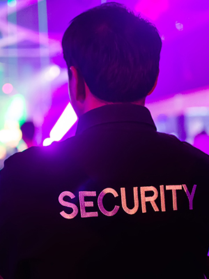 Security,Guard,Bouncer,Are,Regulating,The,Situation,Of,Safety,In